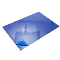 Adhesive Floor Mat Poly Tack 24 X 36 Inch Blue Polyethylene Film (M-1136486)