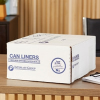 Trash Bag McKesson 45 gal. White LLDPE 0.80 mil 40 X 46 Inch Star Seal Bottom Coreless Roll (M-1137635)