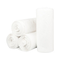 Trash Bag McKesson 30 gal. White LLDPE 0.80 mil 30 X 36 Inch Star Seal Bottom Coreless Roll,72756  (200/CS)