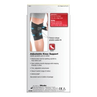 Knee Support Mueller® Sport Care® One Size Fits Most Hook and Loop Strap Closure 12 to 21 Inch Above Knee Circumference Left or Right Knee (M-1141648)