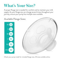 Breast Flange Evenflo AdvancedFit™ For All Evenflo Advanced Breast Pumps (M-1146789)