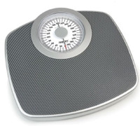 Floor Scale Dial Display 400 lbs. Capacity Gray Analog,73070  (1/EA)