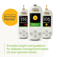 Blood Glucose Meter OneTouch Verio® 5 Second Results Stores up to 500 Results No Coding Required (M-1151164)