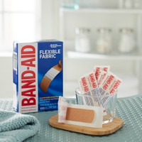 Adhesive Strip Band-Aid® 1 X 3 Inch Fabric Rectangle Tan Sterile (M-115847)