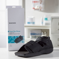 Post-Op Shoe McKesson X-Large Unisex Black (M-1159129)