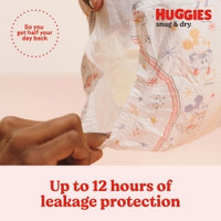 Unisex Baby Diaper Huggies® Snug & Dry Size 3 Disposable Heavy Absorbency (M-1160335)