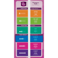 Bladder Control Pad Poise® 10.47 Inch Length Moderate Absorbency Sodium Polyacrylate Core One Size Fits Most (M-1163801)