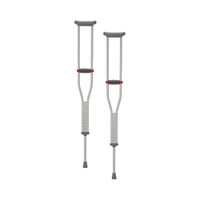 Underarm Crutches Quick Adjust Aluminum Frame Tall Adult 300 lbs. Weight Capacity (M-1172822)
