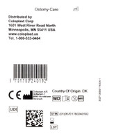 Ostomy Seal Brava® Convex, Starter Hole 1-3/8 Inch (35mm) (M-1194628)