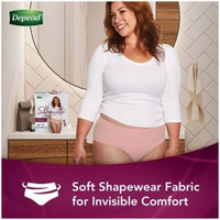 Female Adult Absorbent Underwear Depend® Silhouette® Pull On with Tear Away Seams X-Large Disposable Heavy Absorbency (M-1205942)