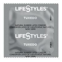 Condom Lifestyles® Tuxedo™ Lubricated One Size Fits Most 1,008 per Case (M-1206387)