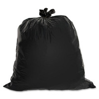 Trash Bag Inteplast Black LLDPE 0.65 mil 30 X 36 Inch Star Seal Bottom Coreless Roll (M-1216008)