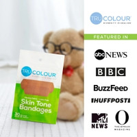 Waterproof Adhesive Strip Tru-Colour® 1 X 3 Inch Fabric Rectangle Olive Sterile (M-1216126)