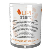 Oral Supplement Lipistart™ Unflavored Powder 400 Gram Can (M-1223979)