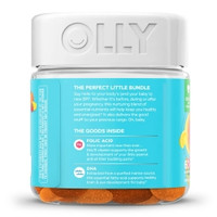Prenatal Vitamin Supplement OLLY® Essential Prenatal Multi MultiVitamins With Folic Acid / DHA 400 mcg - 50 mg Strength Gummy 60 per Bottle Sweet Citrus Flavor (M-1228375)