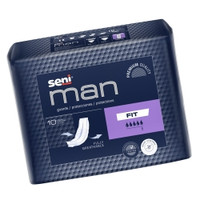 Bladder Control Pad Seni® Man Fit 3-1/2 X 15-7/10 Inch Moderate Absorbency Superabsorbant Core One Size Fits Most (M-1231331)