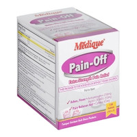 Pain Relief Pain-Off® 250 mg - 250 mg - 65 mg Strength Acetaminophen / Aspirin / Caffeine Tablet 100 per Box (M-1232803)
