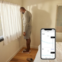 Floor Scale Withings Digital Display 5 -> 180kg (9 -> 396lb) White Battery Operated (M-1239772)