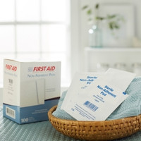 Non-Adherent Dressing American White Cross 3 X 4 Inch Sterile Rectangle (M-142142)