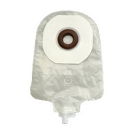 Urostomy Pouch Karaya 5 One-Piece System 12 Inch Length Convex, Pre-Cut 1-1/2 Inch Stoma Drainable (M-149141)