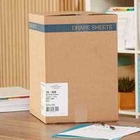 Stretcher Sheet McKesson Flat Sheet 40 W X 90 L Inch Blue Cellulose Tissue 50% / Polyethylene Film 50% Disposable (M-222919)