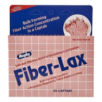 Laxative Fiber-Lax Tablet 60 per Bottle 500 mg Strength Calcium Polycarbophil (M-261729)