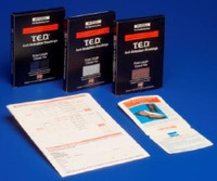 Anti-embolism Stocking T.E.D.™ Thigh High Medium / Regular White Closed Toe (M-291440)