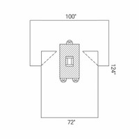 Abdominal Drape Laparotomy Drape 100 W X 72 W X 124 L Inch Sterile (M-292342)