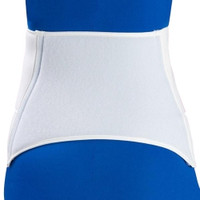 Abdominal Binder Flex-Support® Contoured One Size Fits Most Hook and Loop Closure 28 to 44 Inch Waist Circumference 12 Inch Height Adult (M-292644)