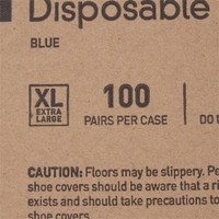 Shoe Cover McKesson X-Large Shoe High Without Tread Blue NonSterile (M-293645)