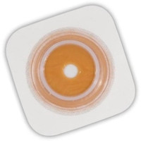 Ostomy Barrier Sur-Fit Natura® Trim to Fit, Standard Wear Stomahesive® White Tape 38 mm Flange Sur-Fit® Natura® System Hydrocolloid Up to 7/8 Inch Opening 4 X 4 Inch (M-325405)