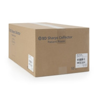 Sharps Container BD™ Red Base 16-3/5 H X 10-7/10 W X 6 D Inch Horizontal Entry 3 Gallon (M-328286)
