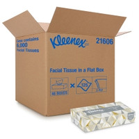 Kleenex® Facial Tissue White 8 X 8-2/5 Inch 125 Count (M-330644)