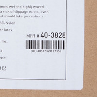 Slipper Socks McKesson Terries™ Large Teal Above the Ankle (M-334874)