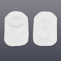 Ostomy Pouch Pouchkins™ Premie One-Piece System 6 Inch Length Flat, Trim To Fit Up to 5/8 Inch Stoma Closed End (M-341445)