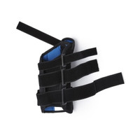 Wrist Brace with Abducted Thumb ProCare® ComfortFORM™ Aluminum / Foam / Spandex / Plastic Left Hand Black Medium (M-359055)