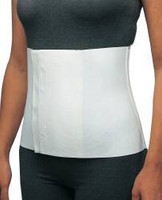 Abdominal Binder ProCare® Small Hook and Loop Closure 24 to 30 Inch Waist Circumference 12 Inch Height Adult (M-380043)