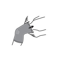 Knee Support 3M™ Futuro™ Comfort Lift Medium Pull-On 14-1/2 to 17 Inch Knee Circumference Left or Right Knee (M-412427)