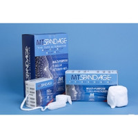 Elastic Net Retainer Dressing MT Spandage™ Tubular Elastic 25 Yard Size 12 White 3X-Large Chest / Back / Perineum / Axilla NonSterile (M-414155)
