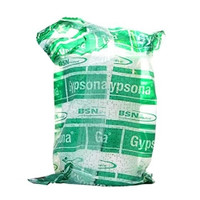 Plaster Bandage Gypsona® S 3 Inch X 9 Foot Plaster of Paris / Plastic White (M-448121)