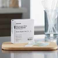 Microscope Slide McKesson 1 X 3 Inch X 1 mm Extra-Frosted End (M-464499)