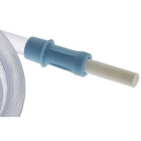 Suction Connector Tubing AMSure® 10 Foot Length 0.25 Inch I.D. Sterile Tube to Tube Connector Clear NonConductive PVC (M-483602)