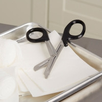 Utility Scissors McKesson 7-1/2 Inch Length Office Grade Stainless Steel Finger Ring Handle (M-487463)