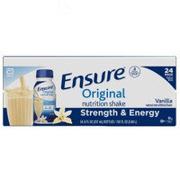Oral Supplement Ensure® Original Therapeutic Nutrition Shake Vanilla Flavor Liquid 8 oz. Bottle (M-518431)