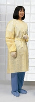 Protective Procedure Gown One Size Fits Most Yellow NonSterile Not Rated Disposable (M-534597)