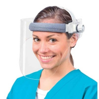 Wraparound Face Shield One Size Fits Most Full Length Lead Impregnated Reusable NonSterile (M-550422)