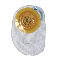Ostomy Pouch Assura® One-Piece System 7 Inch Length Convex Light, Pre-Cut 7/8 Inch Stoma Closed End (M-550873)