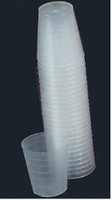 Graduated Medicine Cup Narrow 1 oz. Clear Plastic Disposable (M-605146)