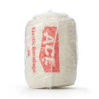 Elastic Bandage 3M™ ACE™ 2 Inch X 5 Yard Clip Detached Closure Tan NonSterile Standard Compression (M-620)