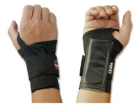 Wrist Support ProFlex® 4000 Single Strap Elastane / Elastic / Polyester Right Hand Black X-Large (M-633453)